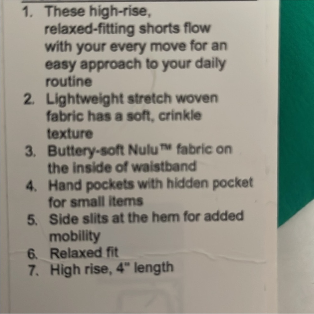 Lululemon Athletica Vibrant Green Athletic Shorts - Picture 3 of 3